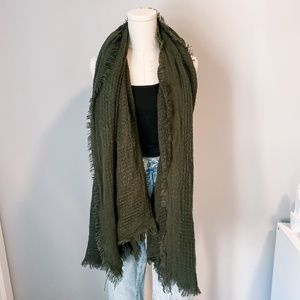 Green Lightweight Scarf